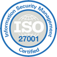 ISO 27001 Information Security Management certified